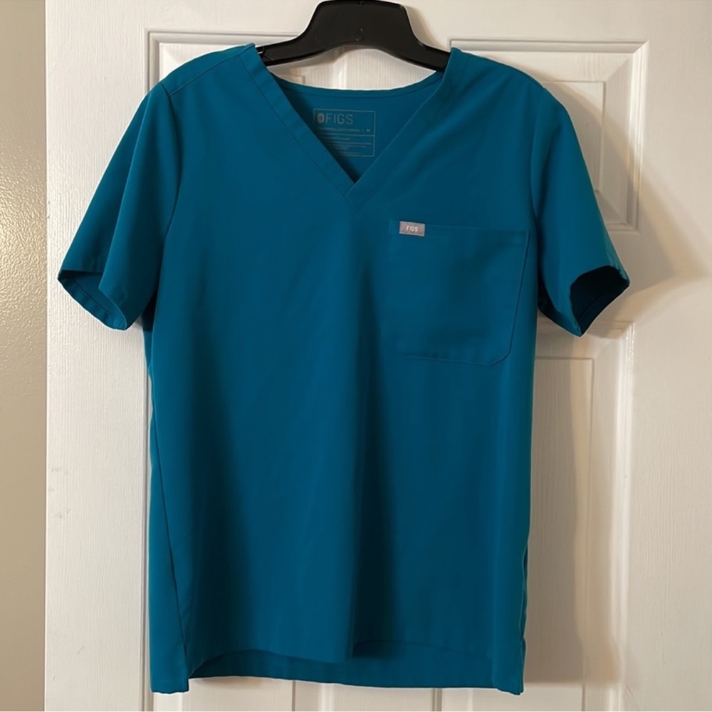 FIGS women’s pacific blue scrub set size medium
